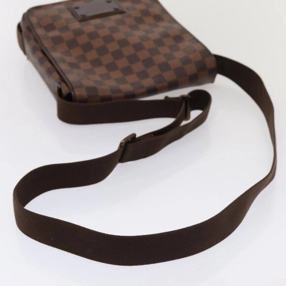 LOUIS VUITTON Damier Ebene Brooklyn PM Shoulder Bag N51210 LV Auth ar12116 - Picture 8 of 16